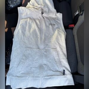 Indian Motorcycle Women's Sleeveless Zip-Up Hoodie medium